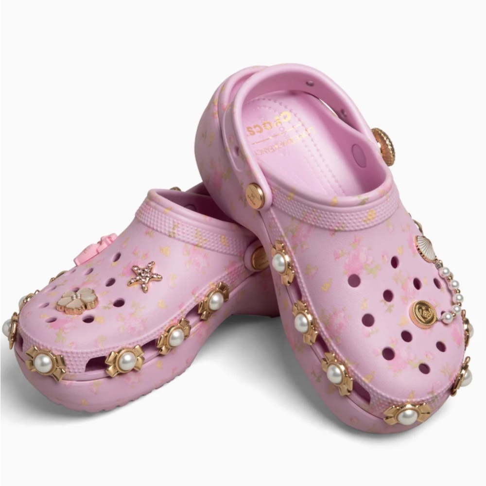 π LoveShackFancy X Crocs Classic Platform Clog π NWT π - Picture 12 of 16